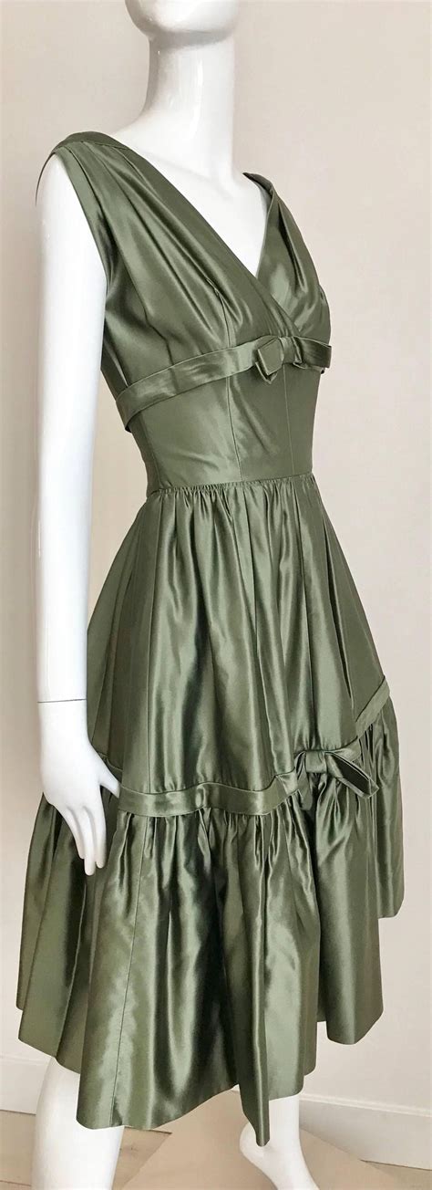 dior green dress
